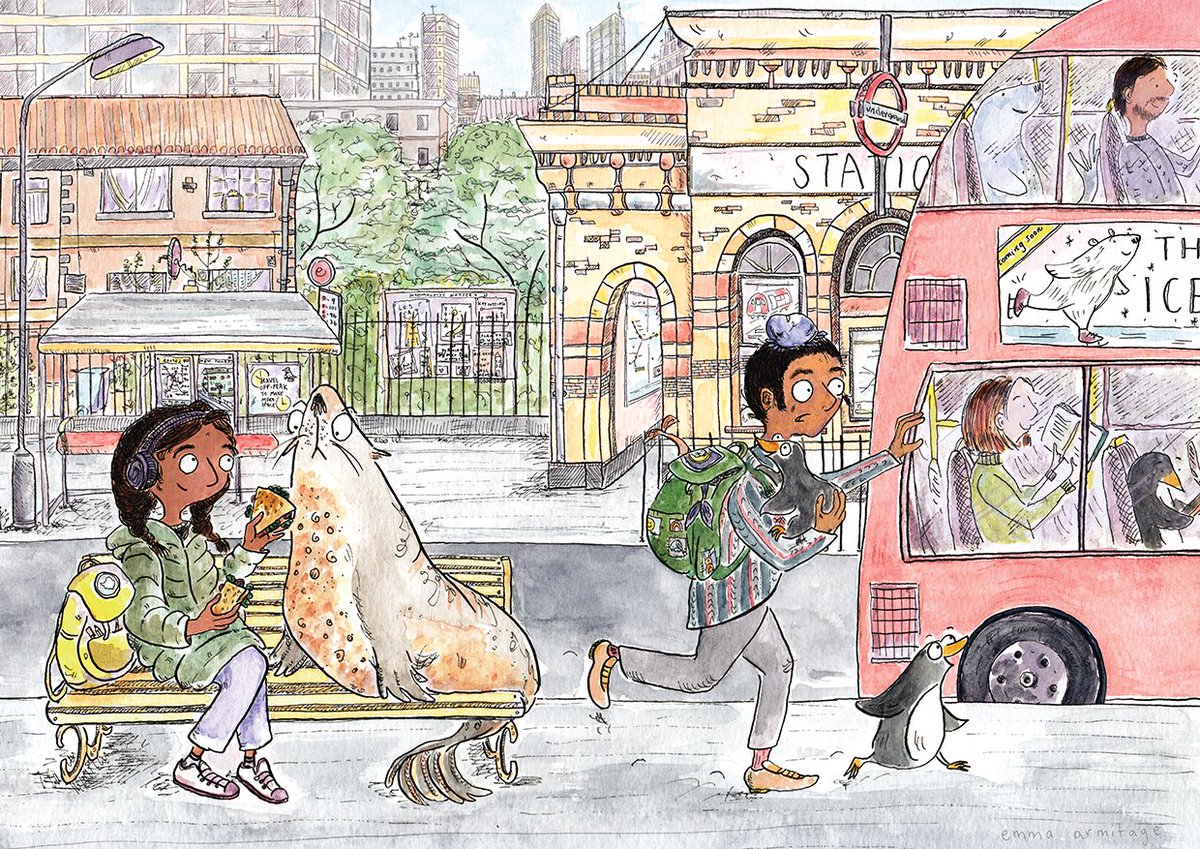 emmaarmitageink's tweet photo. Hi #PortfolioDay 🌞 here are my offerings... 
I'm Emma, a #kidlit illustrator that loves to work with dip pens &amp; ink. I have bundles of book ideas &amp; quirky characters aplenty! Currently seeking representation &amp; open for commissions https://t.co/hQJ5TOYyGj #illustration #kidlitart https://t.co/83QSTKdOMQ