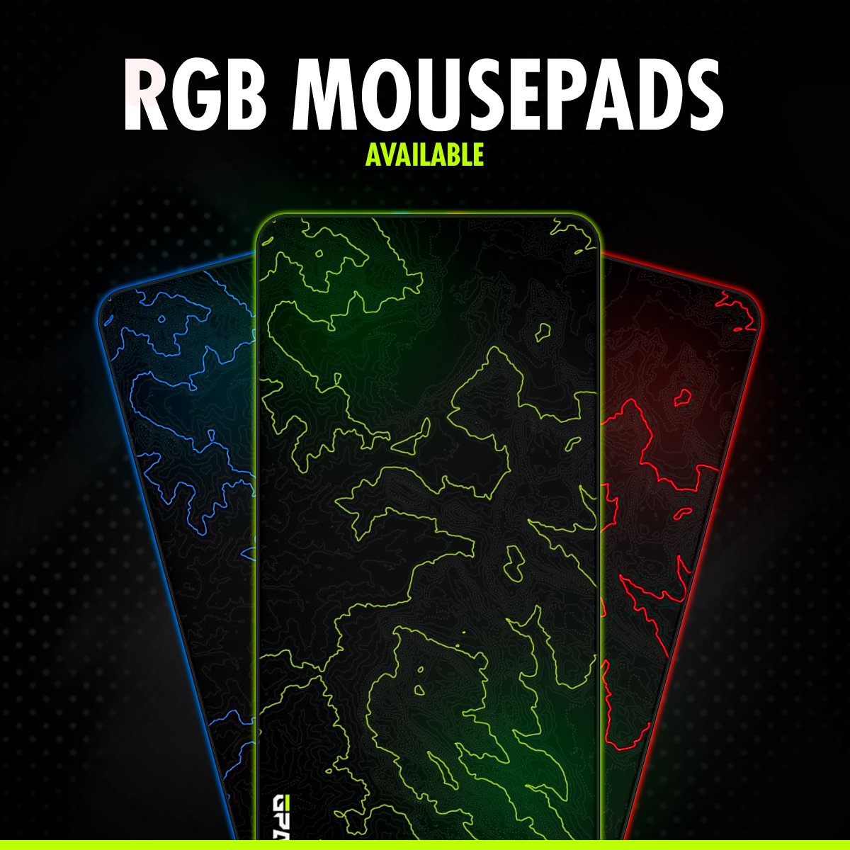 Quick reminder that we also offer RGB mousepads!

👉🏻Get your custom one now: gpads.co