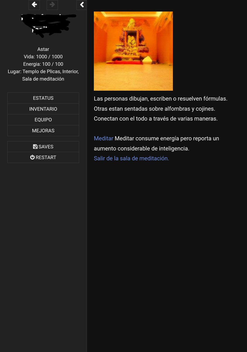 nilesilog's tweet photo. Capturas de pantalla del la #novela #interactive #gamebook llamada en desarrollo #LEDT así que espero que os guste, os mantendré informades! Hecho con #twine2 https://t.co/hUyCVmYG31