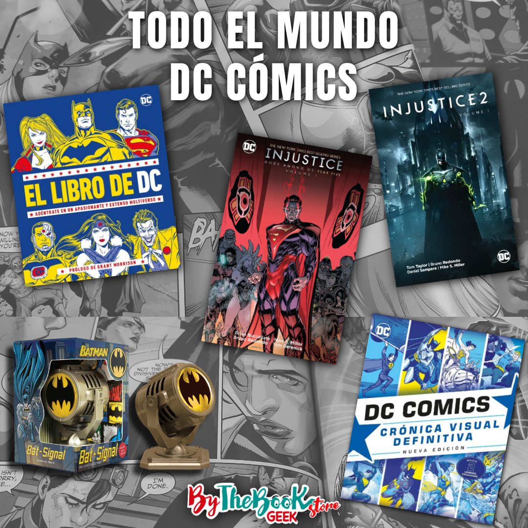 ByTheBookGeek's tweet photo. Encuentra el universo DC en nuestra tienda virtual. Desde cómics, pasando por enciclopedias especializadas hasta figuras y coleccionables.

Entra a https://t.co/Ppmzl02LiM y hallarás lo que estás buscando.

#universodccomics #libros #dcuniverso #enciclopedias #dcfanscolombia https://t.co/BGAumqu2cC