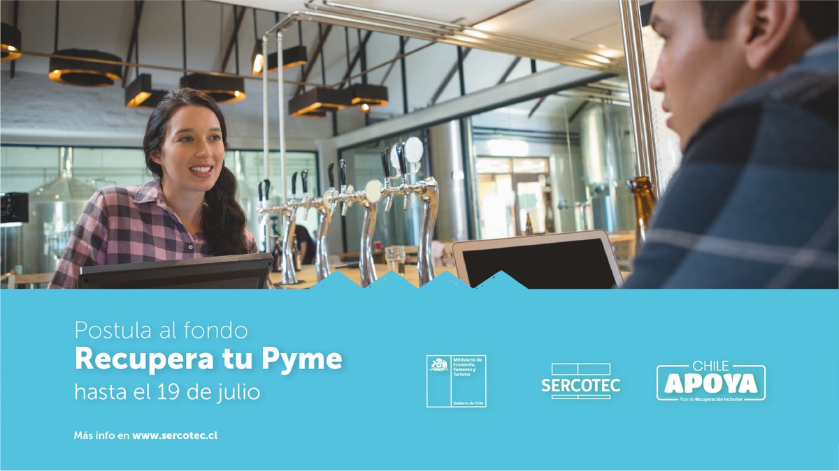 Sercotec_Chile's tweet photo. ¡Atención! 📢 Si tu negocio o local fue afectado por el estallido social, puedes postular a #RecuperaTuPyme y avanzar en tu reactivación.
Encuentra todos los detalles de este nuevo fondo en https://t.co/SF3yhoANm2 👈 https://t.co/NxLas0yXKd
