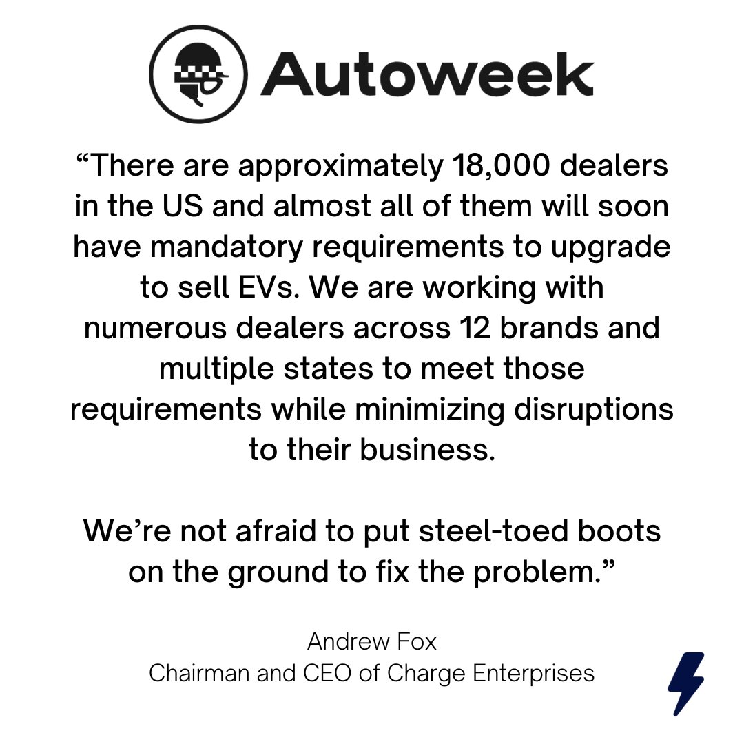 Charge Enterprises is leading the charge on design, installation, and maintenance to fix the problem around EV charging infrastructure.

Read more here at lnkd.in/gtWYsnMu

#infrastructure #maintenance #evcharging #ev