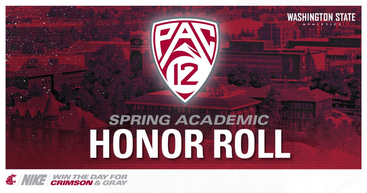 Washington State Cougars (@wsucougars) on Twitter photo Congratulations to the 7️⃣1️⃣ <a href="/WSUCougars/">Washington State Cougars</a> student-athletes named to the 2022 Spring <a href="/pac12/">Pac-12 Conference</a> Academic Honor Roll📚
📰 wsucougars.com/news/2022/7/12…
#GoCougs Congratulations to the 7️⃣1️⃣ <a href="/WSUCougars/">Washington State Cougars</a> student-athletes named to the 2022 Spring <a href="/pac12/">Pac-12 Conference</a> Academic Honor Roll📚
📰 wsucougars.com/news/2022/7/12…
#GoCougs