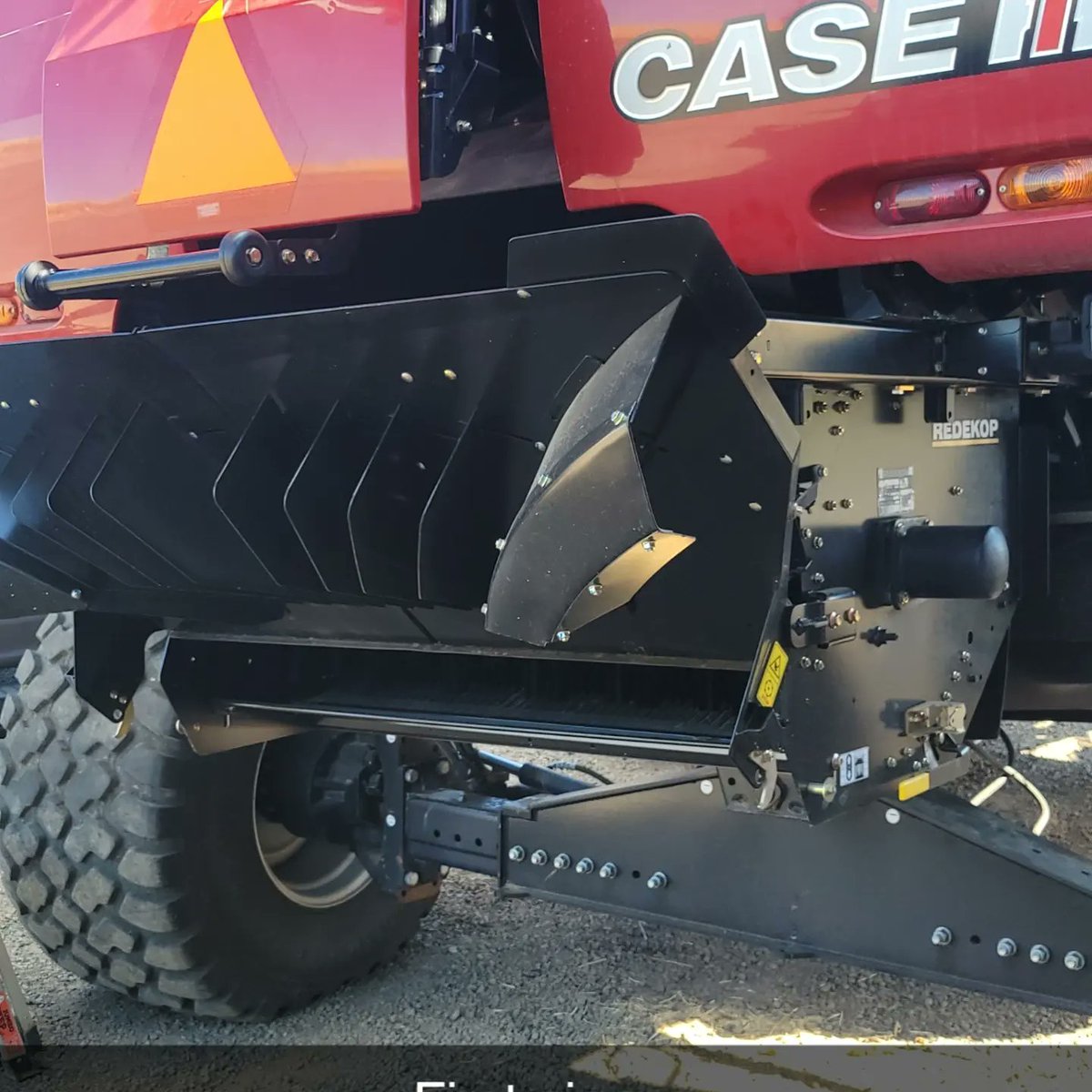 OSUmacnab's tweet photo. Adding a Redekop SCU on the combine. They are saying 98% weed seed or any seed kill coming off the shoe and a 70% reduction of the seed bank in the field every time you harvest. Interested in see this work and seeing some results. #wheat https://t.co/AneOs7bOHR