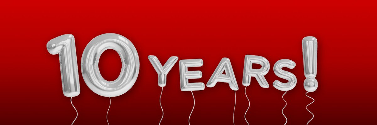 Digitangle's tweet image. Whoosh! Where has the time gone?! 
It&apos;s Digitangle&apos;s 10th Birthday!