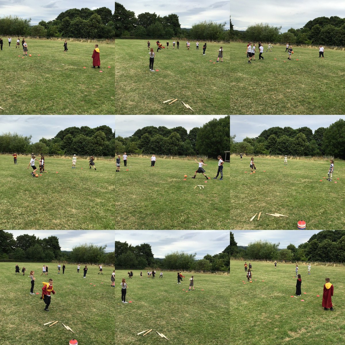 DeltaGreengates's tweet photo. #Year4GG had a fantastic #HarryPotter Day in class today!! We wrote with Quills, made potions, tried some Bertie Botts Every Flavour Beans (and designed our own) and played Quidditch! πͺπ¦π§πΌββοΈ
@jk_rowling @wizardingworld @HarryPotterFilm
#TeamGGReading #Reading #Books #PE https://t.co/uVBxoQONX1
