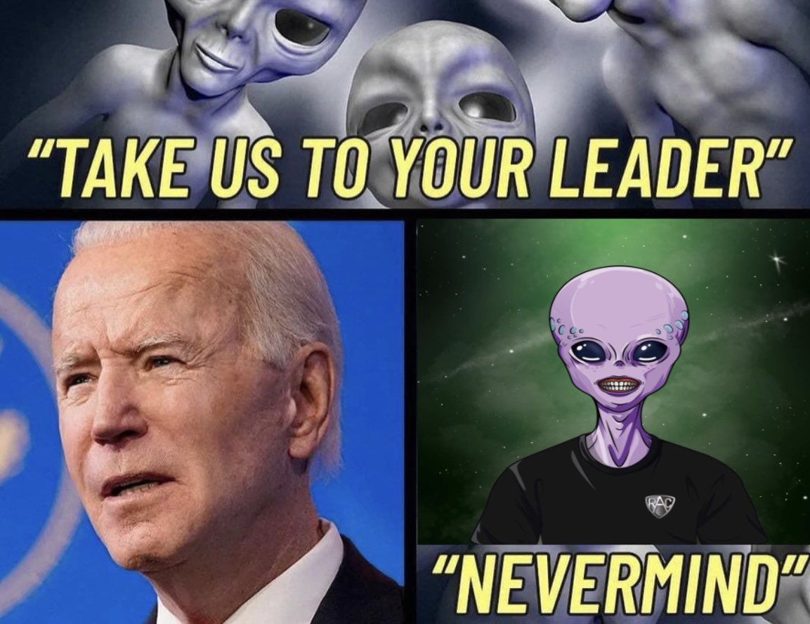 Nothing to see here #NFTCommunity #nftarti̇st #Alienfam #whocares #HunterBiden dad loves NFT’s