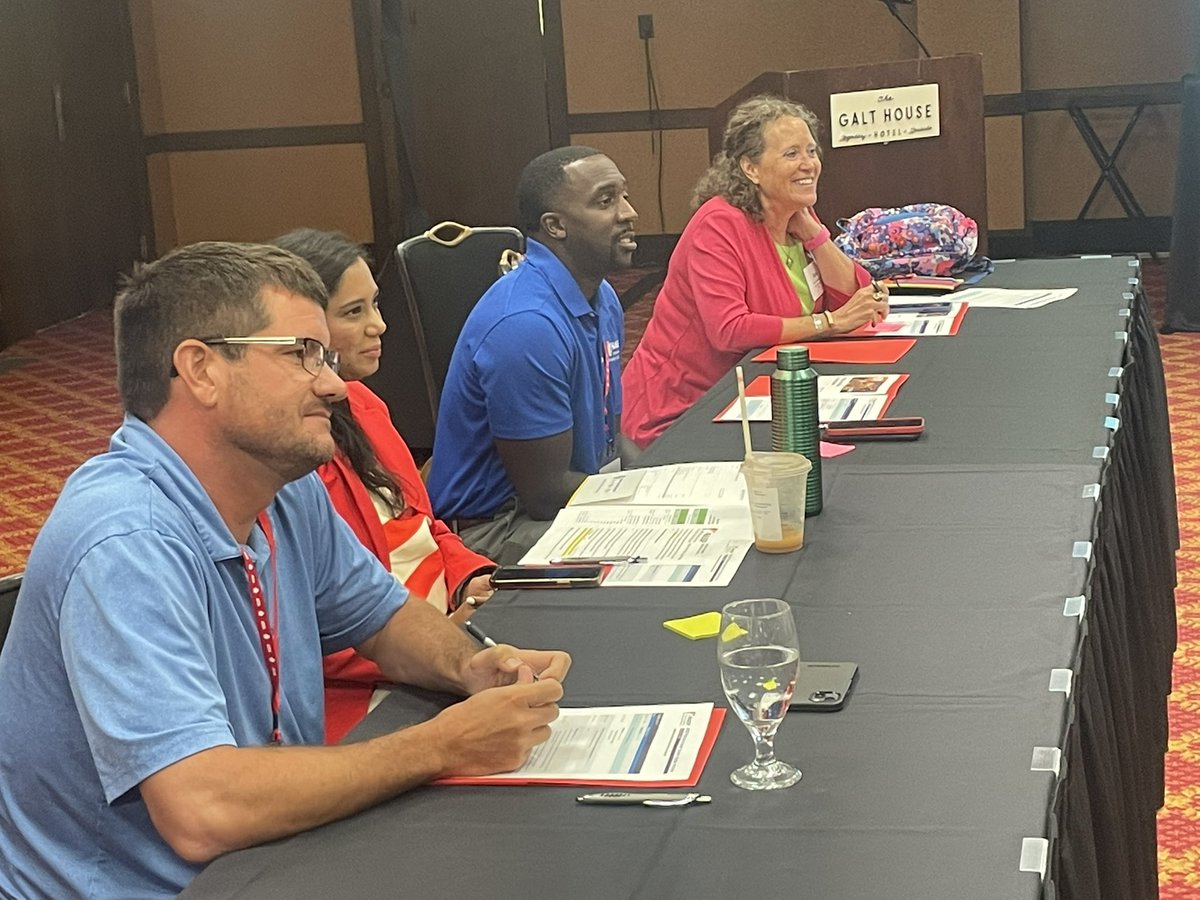 Our Leadership Network facilitators are here with us at #NASSPSummit for a few days of learning &amp; collaboration. Ice breaker: what’s your #Principal trigger? #EdChat