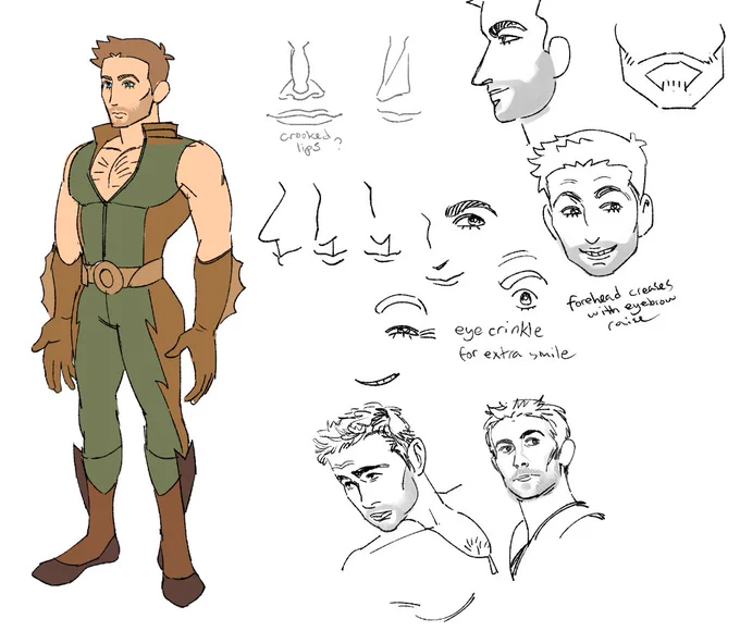 this one's weird to post about but i had to make one of the real life actors of The Boys into a cartoon which was a really fun challenge... i have not watched the boys however do not tell the emmys about this 