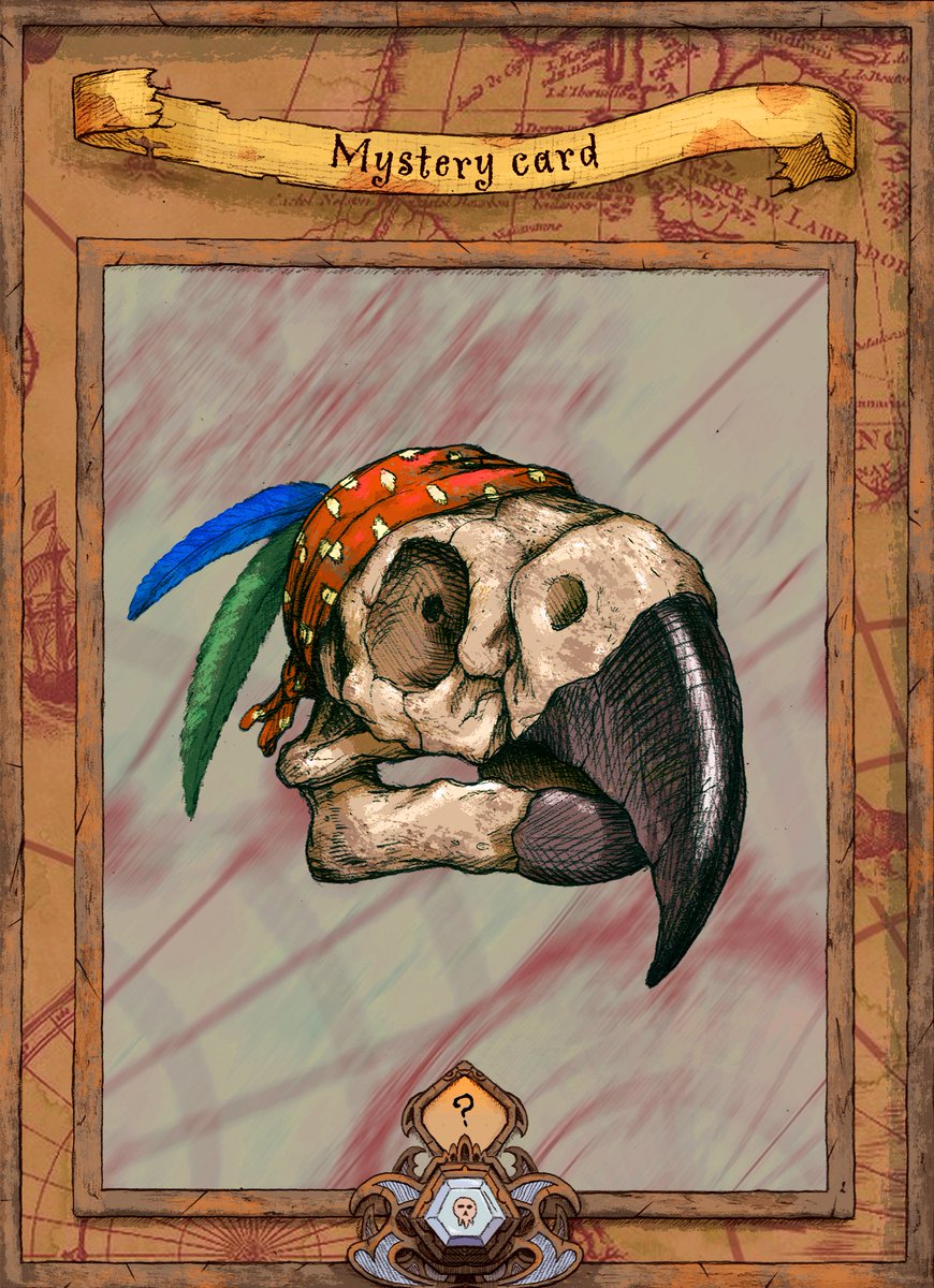 Dear Filibusters
Here is the secret behind the Mystery Card

If you find one in the packs you can contact us and you can choose an item of your choice for one of the characters of your choice 1/1! We will make it especially for you and you can use it to get a unique blend!

#NFT