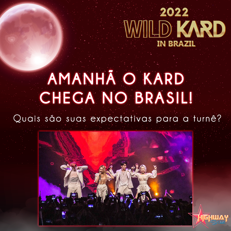 followhwstar's tweet photo. O KARD TÁ CHEGANDO, GALERA! VEIO AÍ!

Em qual evento da tour vocês vão?

E qual é a expectativa de vocês?

#WildKARDinBrazil https://t.co/JV1FXI07DO