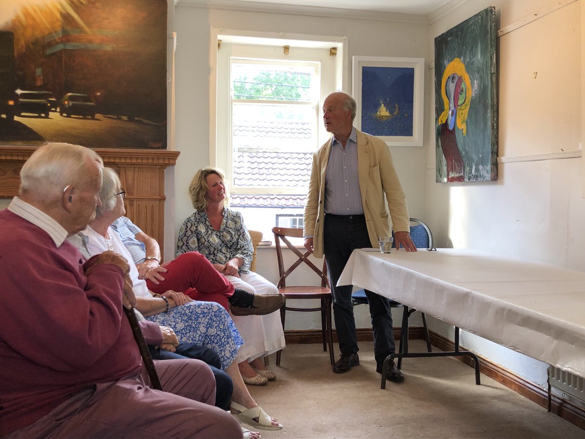 davidmurphyRTE's tweet photo. Writer @devlinmartina with Tom Somerville descendant of Edith Somerville in Castletownsend discussing #Edith published by @lilliputpress
#somervilleandross
#irishrm https://t.co/JHTZob1KN6