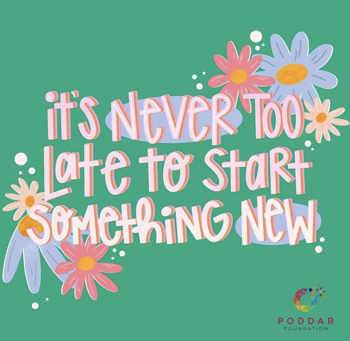 MentalHealthPod's tweet photo. New beginnings! 
#MentalHealthMatters                    #poddarfoundation #selfcare #anxiety #Mentalhealth #lifestyle #mindfulness #forgiveness #selflove #Happiness #meditation #positivity #selfesteem #depression #selfcare #gratitude #Healing #healthy #affirmation https://t.co/MG7xXGpKhd