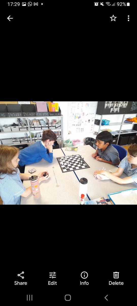 Pennardprimary's tweet photo. Dosbarth Three Cliffs preparing for their chess tournament this week #pennNum #pennfun https://t.co/HSXg8AW87T