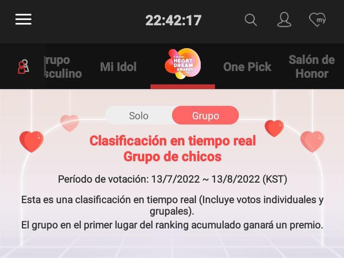 AstroUnitEsp's tweet photo. 📱[CHOEAEDOL]

Agreguemos amigos en esta app! Deja tu user en los comentarios de este tweet para que Aroha pueda agregarte y enviarte corazones diarios para usarlos en los Heart Dream Awards 2022!
Nuestro usuario es: Astro Unit!

[#ASTRO| #아스트로| @offclASTRO] https://t.co/QV5HErOTIf