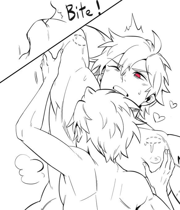 Last shit post I'm gonna made for this month, gotta stop and went back on work again🙏
Anyway I really want to thanks @VoidPrismatic for giving me the idea to draw this thread from the last drawing I post xD 
