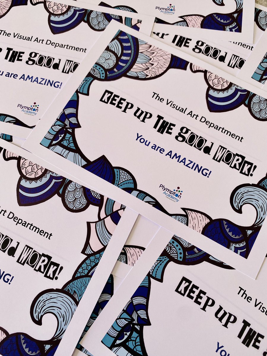 We are excited to be sending home 120 praise postcards this week to our most hard working, talented and creative students. #art #photography #welldone <a href="/PlymptonAcademy/">Plympton Academy</a>