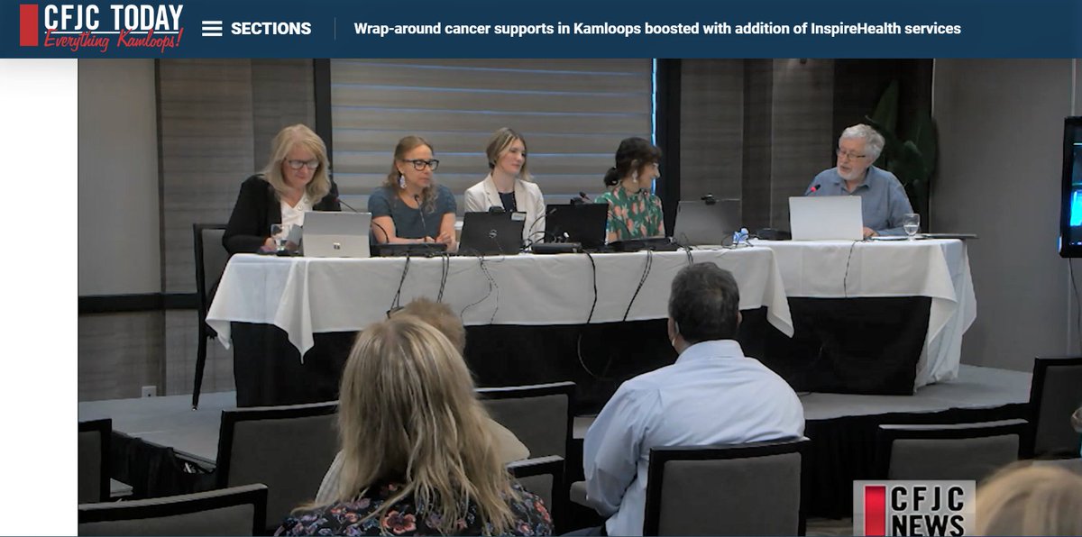 Thank you to the Kamloops Cancer Supportive Care Society and the Royal Inland Hospital Foundation for inviting us to Kamloops on June 21 to talk about the expansive role that supportive care can play in a patient's cancer experience. cfjctoday.com/2022/06/21/wra…