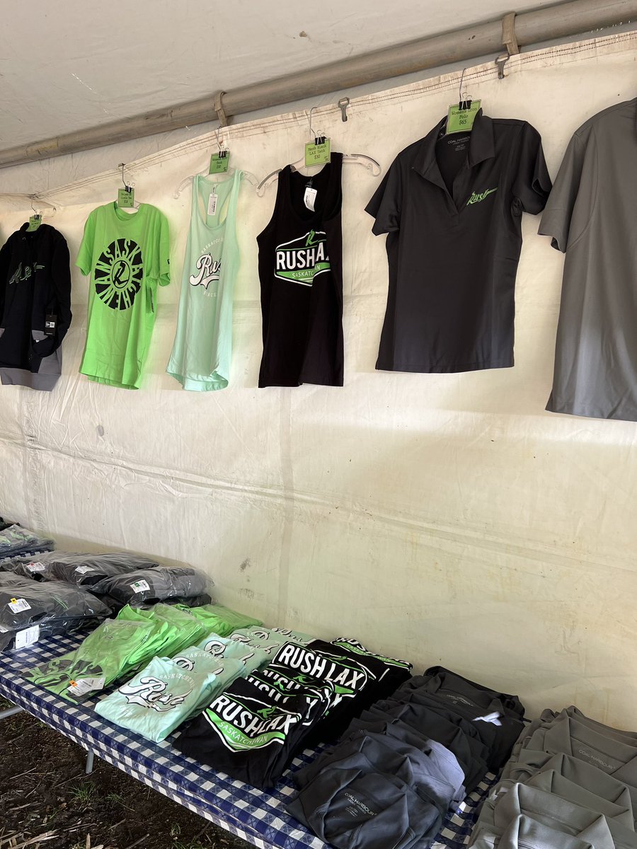 SaskRushLAX's tweet photo. Come on down to @TasteofSask and check out what we’ve got 💪 https://t.co/NrRh3hKjQK