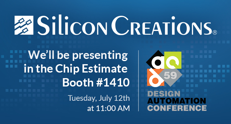 SiliconCreatio1's tweet photo. Join VP of Sales, Rick Ader, at 11 AM this morning in the #ChipEstimate booth #1410 (on the ground floor) at the @59thDAC! See you there!
#PLLs #59DAC #ChipEstimate https://t.co/pduH7upFZj
