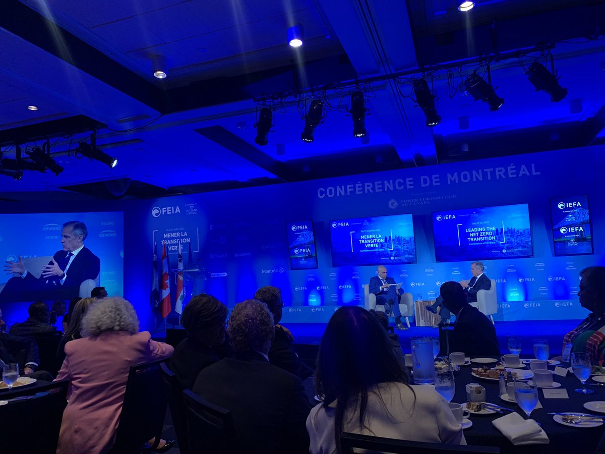 knanchahal's tweet photo. A very well rounded session - The Next of Global Economy in the times of Energy Transition. Great insights on transparency @MarkJCarney  #FEIA Montreal. #EnergyNext #Infosys https://t.co/X39gr1pa1I