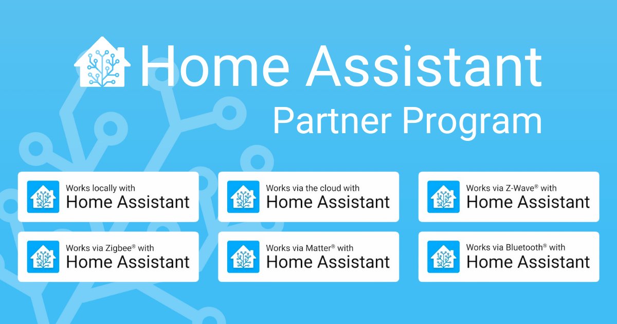 home_assistant's tweet image. Today we are excited to announce the Works with Home Assistant partner program to work with manufacturers to build the best experience for our shared user base.

home-assistant.io/blog/2022/07/1…

We are already working with manufacturers and will announce our first partner soon!
