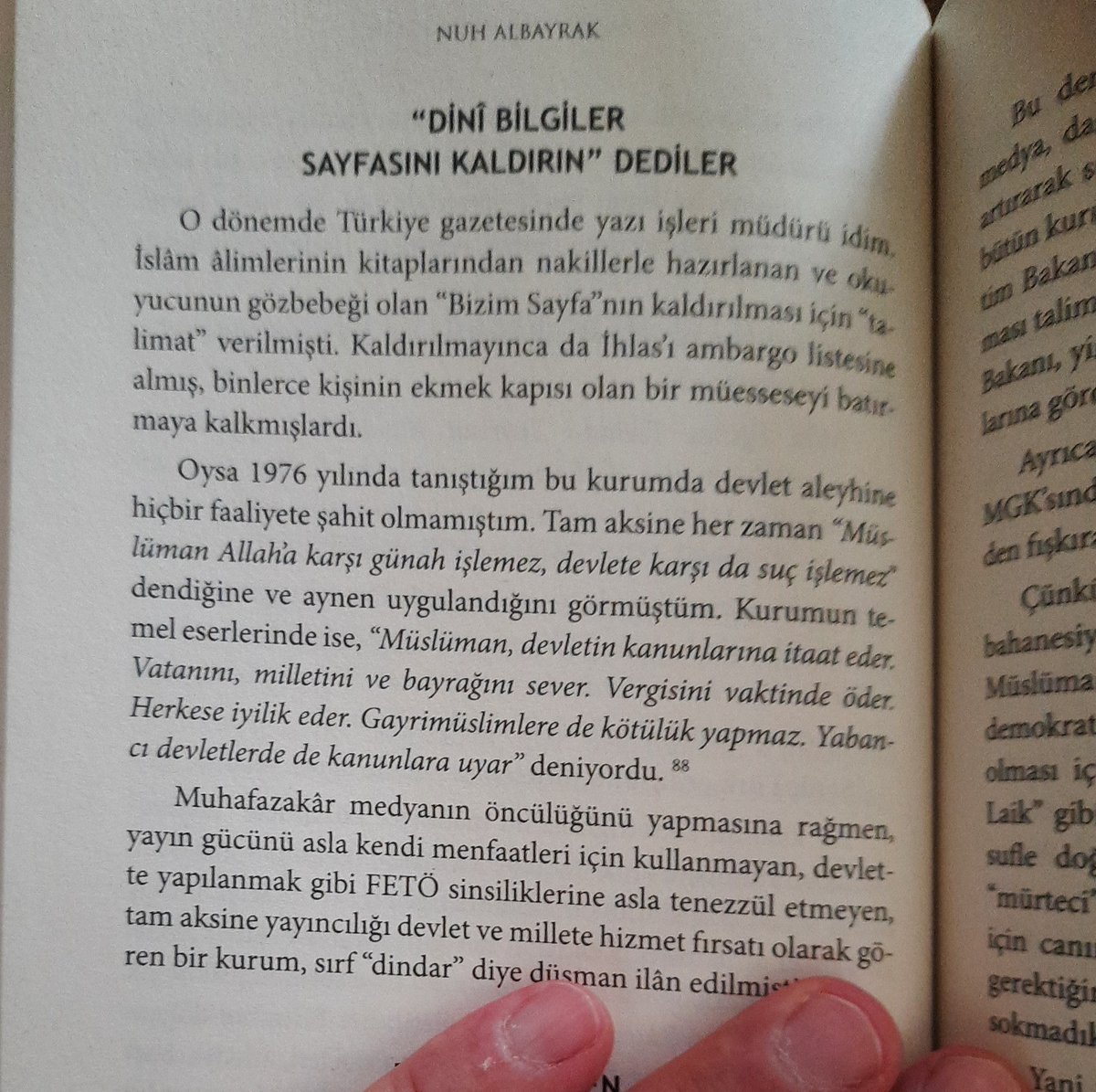 <a href="/kasapoglu/">Dr. Mehmet Kasapoğlu</a> #GSBKitapKart  
"Çöle İnen Nur" ile
"Bülbülün 40 Şarkısı" ikisi de Siyere dâir
İstifade Garantili #Kitap lar.
Bir de Siyaseti Hali hazıra dair <a href="/NuhAlbayrak/">NUH ALBAYRAK</a>  Ağabeyin Bugünü Anlama Klavuzu Serisinin 
"İşgale Benzer Hıyanetler" kitabını da akşamları, lakin Hıyanetler 'ciğersûz' ,,