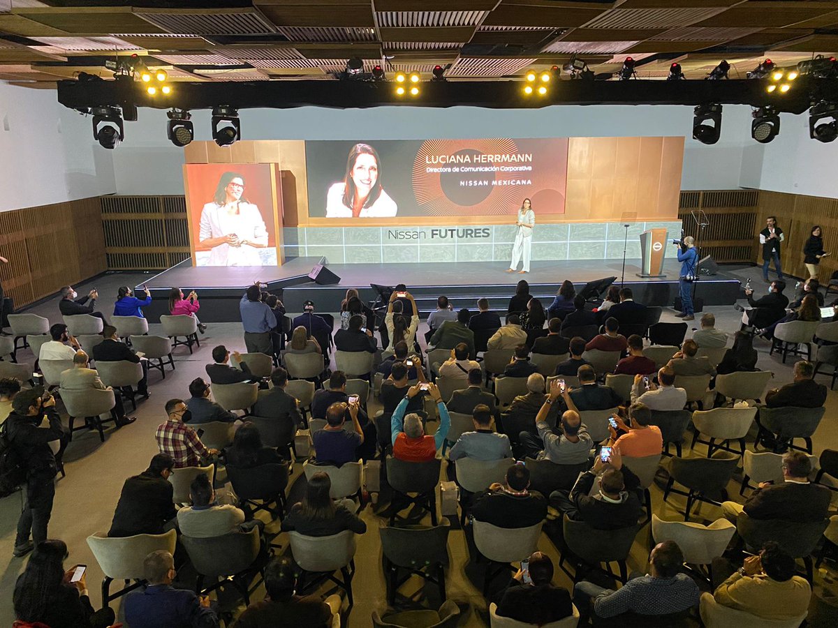 “#NissanFutures es más allá de un evento, es una plataforma de comunicación pensada para que ustedes puedan conocer más allá sobre las innovaciones y el futuro de la movilidad”.- <a href="/LuHerrmann/">Luciana Herrmann</a>, Directora de Comunicación, Nissan México