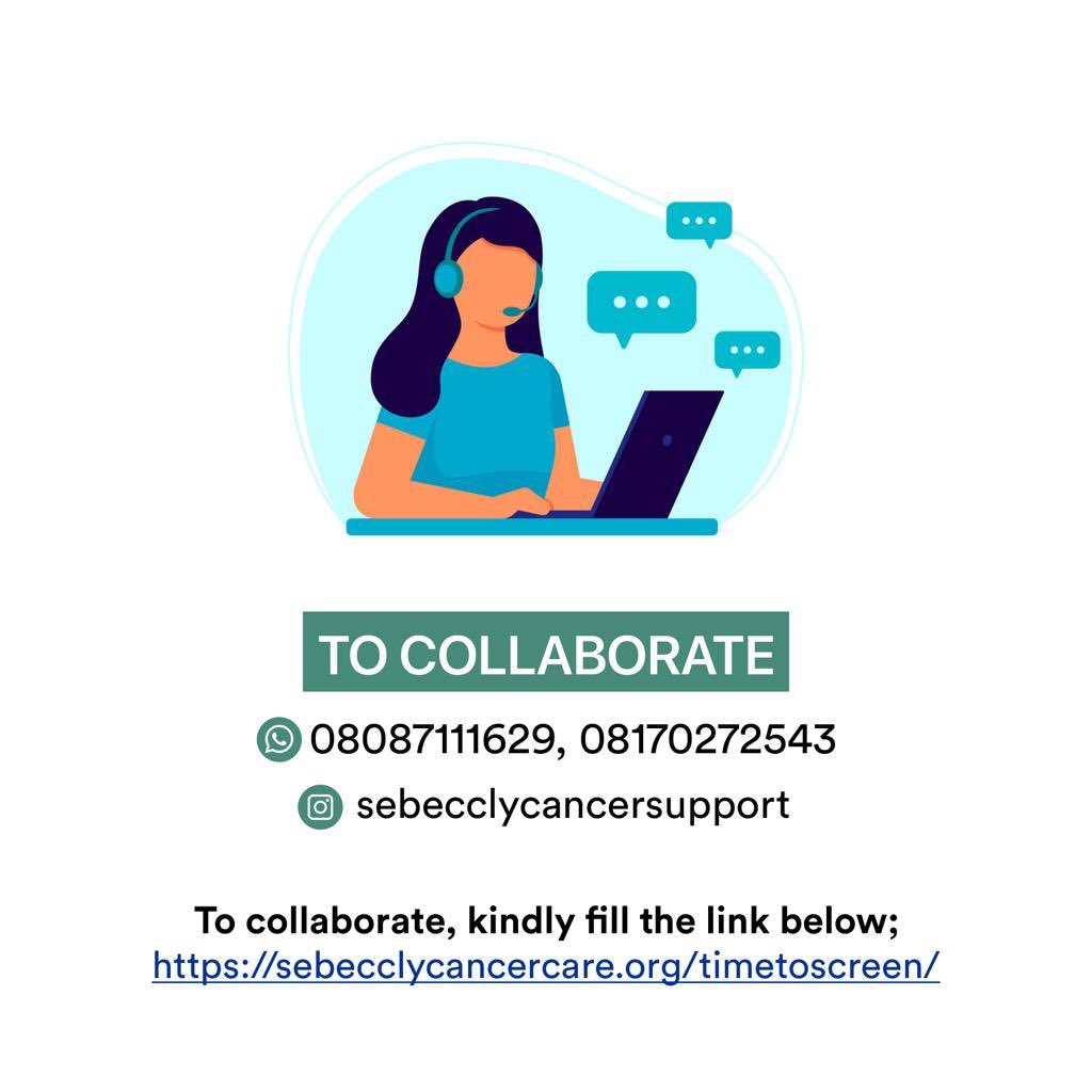 NigCancer_NCS's tweet photo. 8/8
#TimeToScreen https://t.co/HhPmF8F2sc
