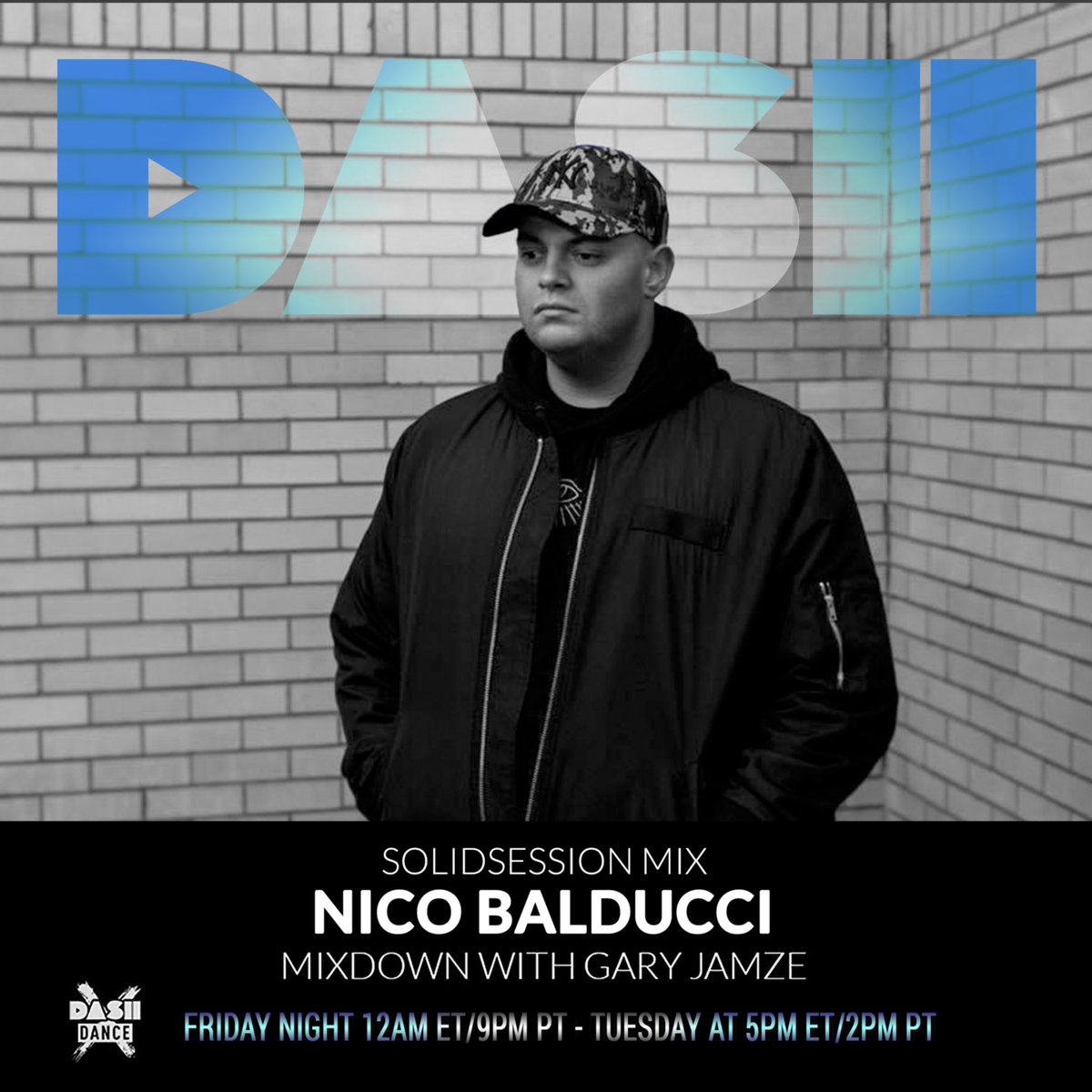 Today on @garyjamze’s show, catch an interview with Italian producers @Supernovaitaly who will be telling us about the 3 labels they run. 
#SolidSessionMix from Nico Balducci + this week's #BaddestBeat from @followthefishtv & @bobsinclar! 2pm PST on DashRadio.com/DanceX