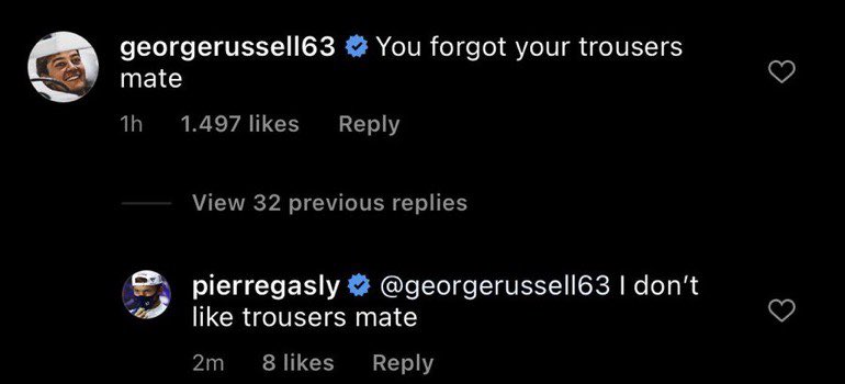 vroomgasly's tweet photo. the sluttiest thing a man can do is be pierre gasly https://t.co/LWK4Aph1dS