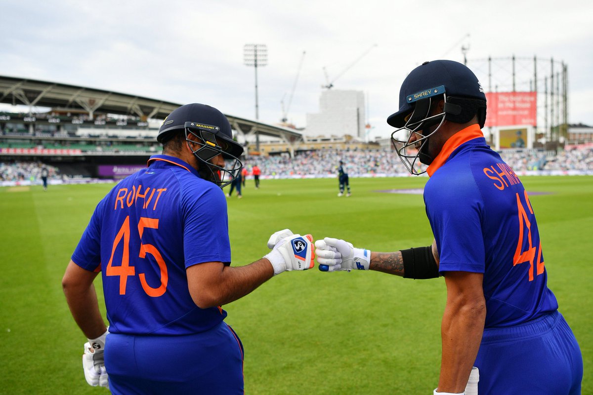 sachin_rt's tweet photo. Total domination from start to end!
A victory couldn’t have been more convincing.

Amazing stroke play by Rohit, and Shikhar complimented him extremely well. 

#TeamIndia 🇮🇳 has given English bowlers plenty to think about.

#ENGvIND https://t.co/z5Cv9YbYm9