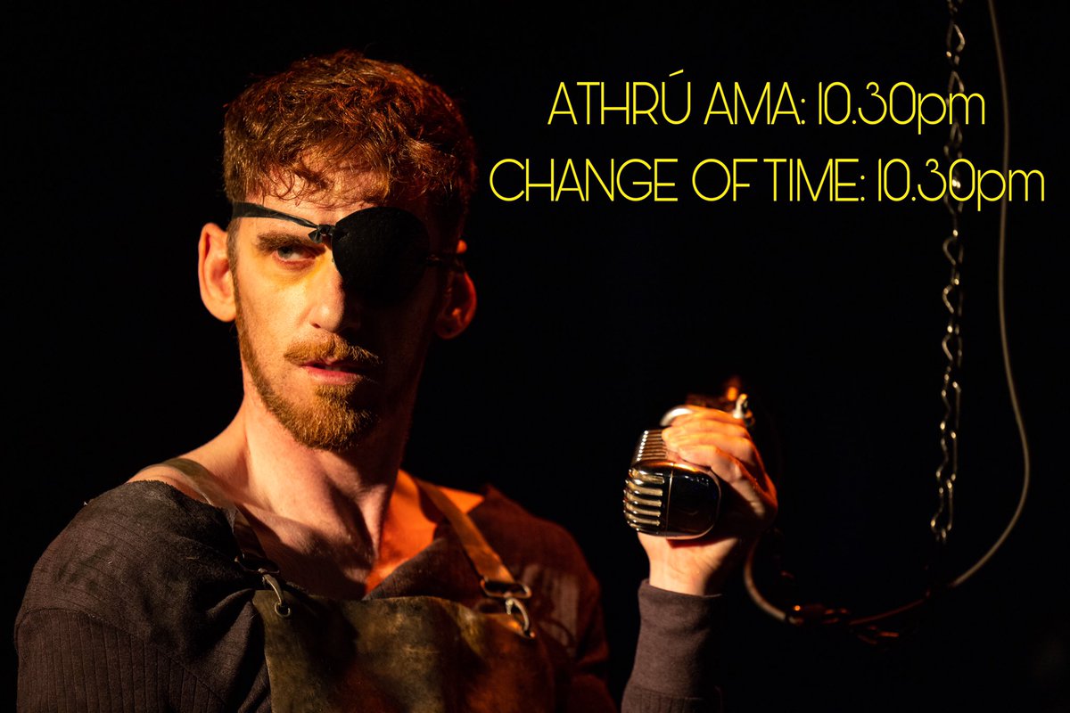 Míle buíochas as ucht chuile duine a fuair ticéid dár seó Muc Rí.

Ar an drochuair chun cloí le srianta, tá orainn am an tseó a athrú go dtí 10.30pm. 

Unfortunately due to unexpected restrictions, this show will now begin at 10.30pm.

<a href="/GalwayIntArts/">Galway International Arts Festival</a> <a href="/galwayswestend/">Galway's Westend</a>