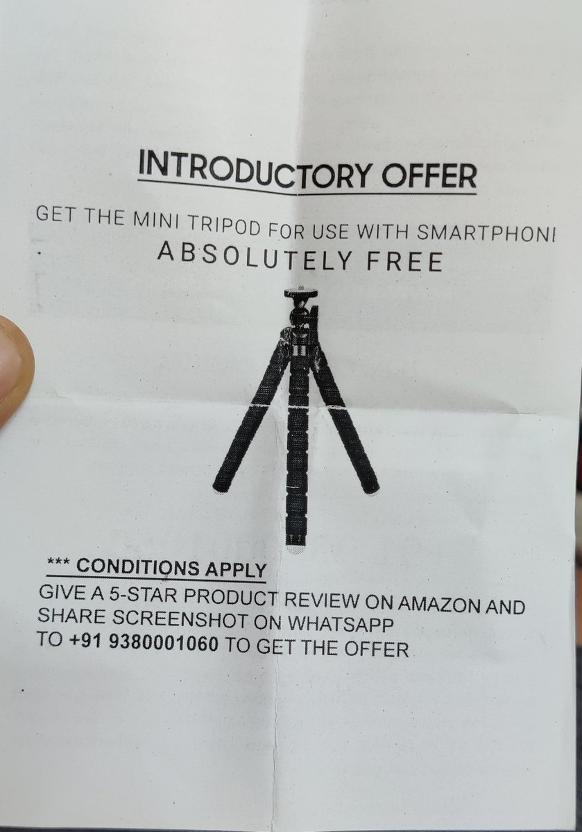 ppbharath's tweet photo. I have written a review on one of the amazon product at amazon where seller is trying to get 5⭐ ratings. 
@amazonIN if my review is against policy even i believe missleading reviews would be aganist policy. 

@amazon https://t.co/oW8LOzR96O