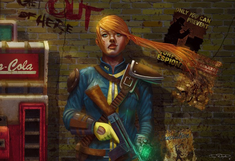 FalloutFanArt's tweet photo. Abby by Ivona Denovic on artstation
#Fallout #art https://t.co/eAJEYsDMpS