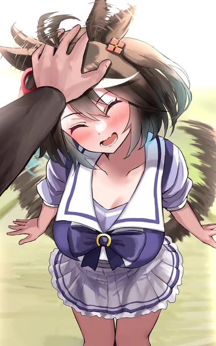 ナデナデ
するorしない
#キタサンブラック
#ウマ娘 
