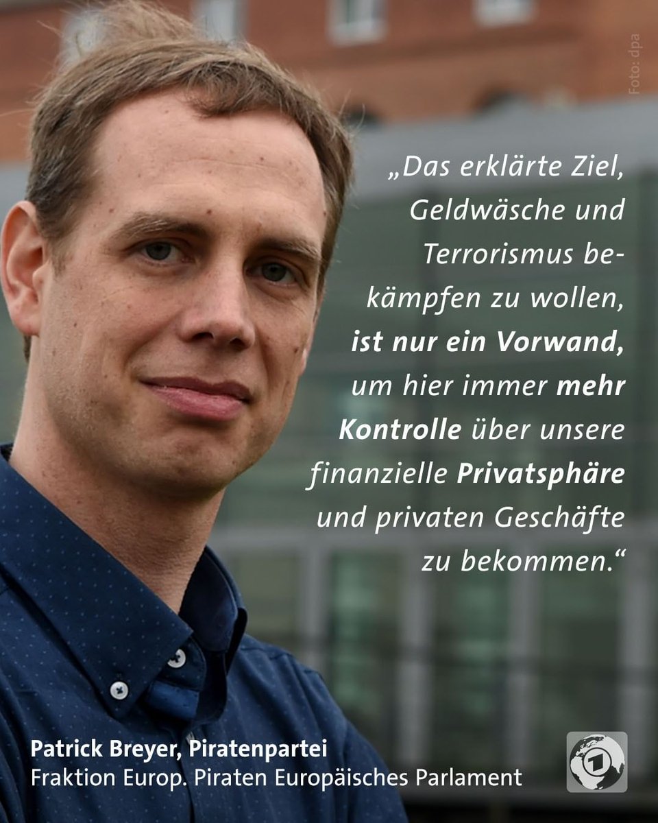 echo_pbreyer's tweet photo. Die EU will anonyme Zahlungen in Krypowährungen verbieten – ein Angriff auf Privatsphäre und finanzielle Freiheit. Jetzt berichtet auch die @tagesschau: https://t.co/ei6OnLaUIl #krypto #bitcoin https://t.co/s4S4RTe0ev