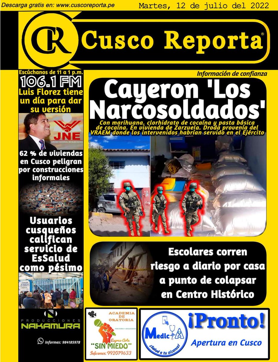 cuscoreport's tweet photo. Noticias de Cusco #CuscoReporta
#Cusco

https://t.co/TZ2deqf9VD https://t.co/xDbVg9uElz