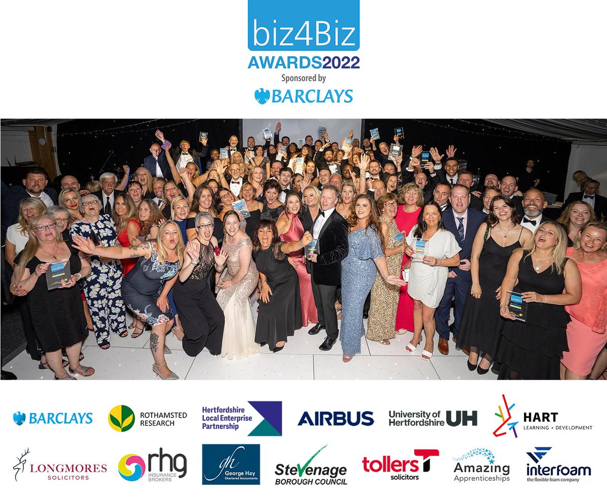 biz4Biz Hertfordshire Business Awards tweet media