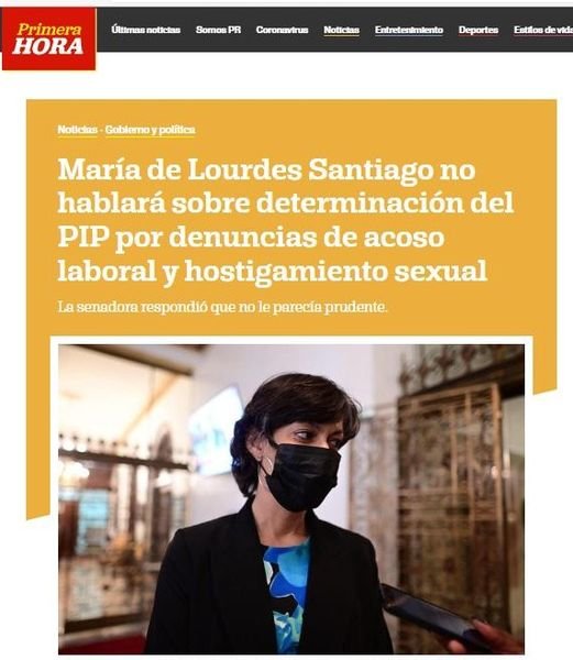 Esto se llama darle la espalda a las mujeres víctimas de acoso. Shame on you!