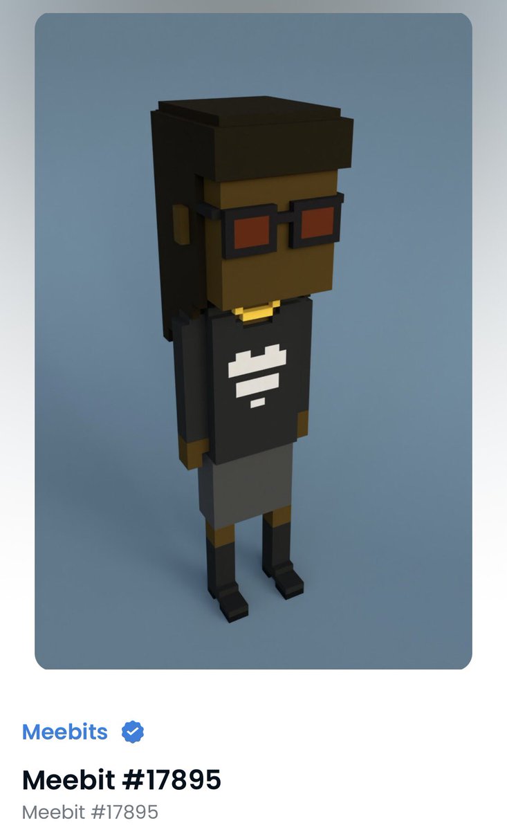 Drop your best #NFT here 🤩 we will support✊

We are the owners of this cool art - <a href="/MeebitsNFTs/">Meebits</a> 

what will be next? 🤔🚀 

Come to our space, let's talk about current challenges on #NFT market🎤

See our pin post📌 

#NFTs #NFTCommunity #nftart #NFTFam #NFTshill #nftcollector