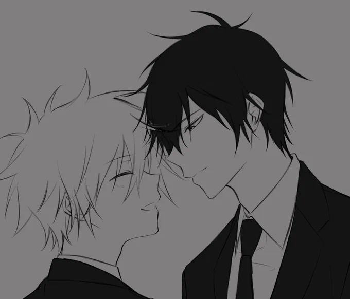前に描いたヒバツナちゃでも…☺️💦 