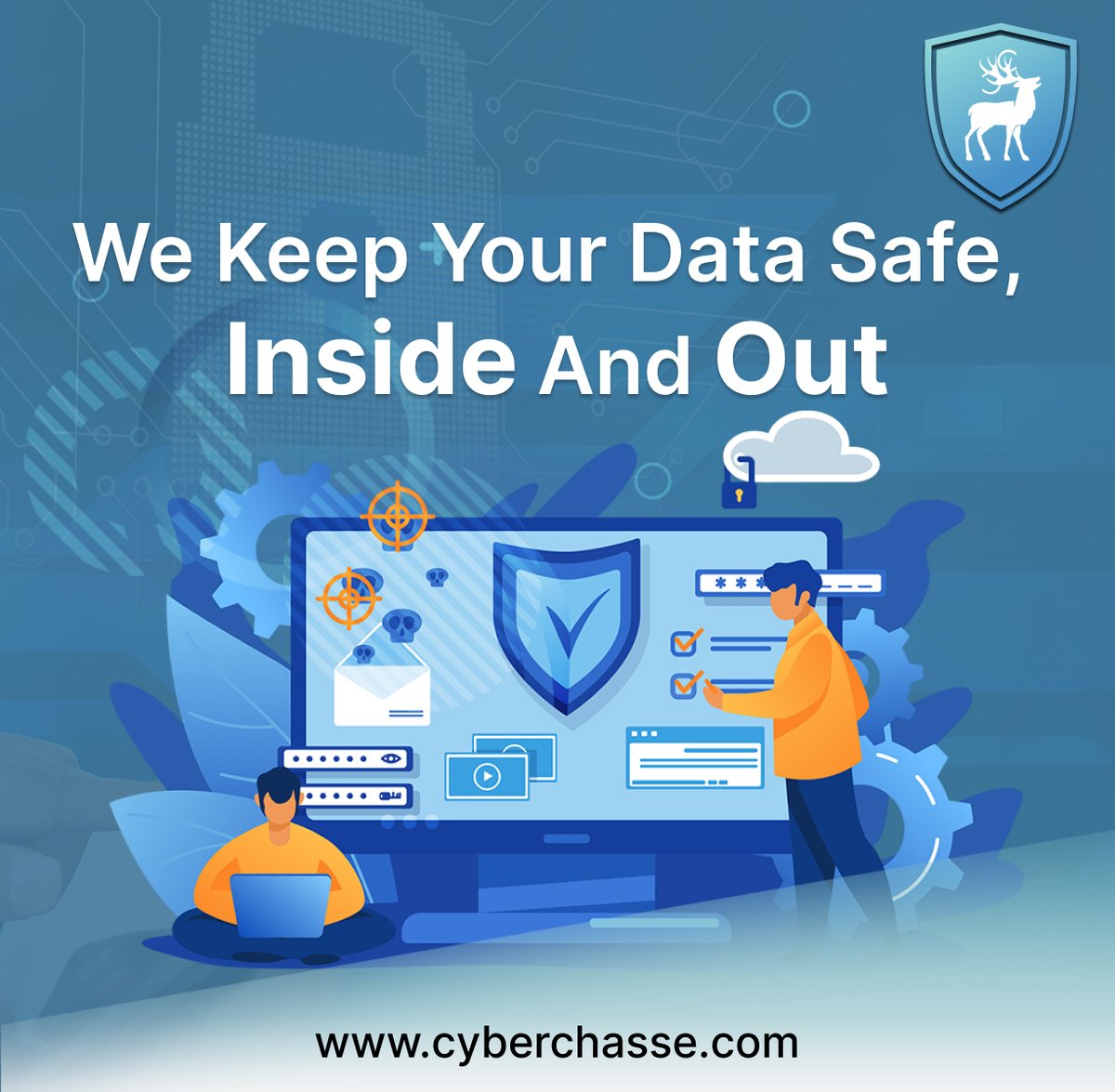 CyberchasseInc's tweet photo. We're not just talking about keeping it inside a computer, we're also talking about keeping it from hackers and other bad guys who would love to get their hands on it
If you want to know the latest trends in Cyber Security  Learn more / at https://t.co/0bIIoYBrgR
#cybersecurity https://t.co/ranWTqXR2y