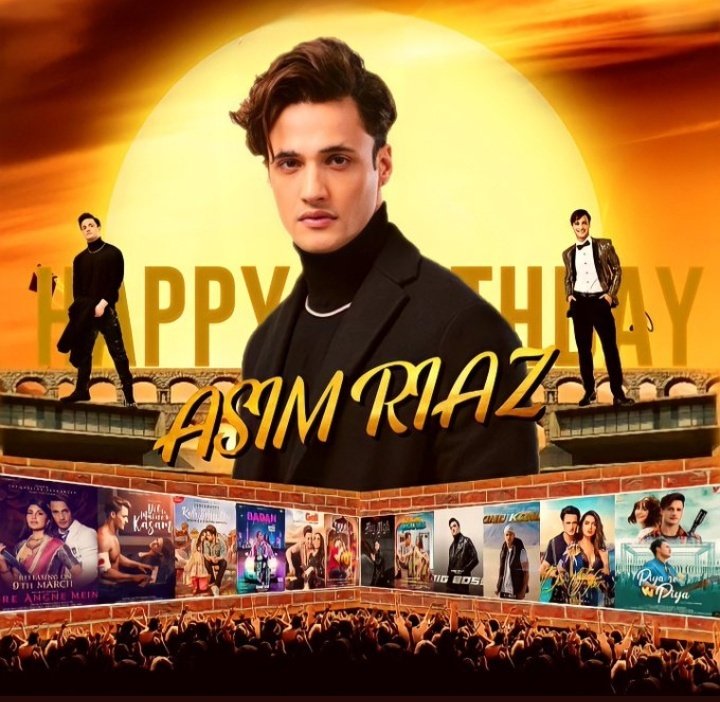 rasimxrasim's tweet photo. This is for all #AsimSquad ❤️ we are pleased to Release the Common DP on the occasion of  @imrealasim birthday! Who was the support system for rash in bb13!! 
We wish you a healthy &amp; successful year ahead.

#AsimRiaz
ASIM RIAZ BIRTHDAY CDP
From #RashamiDesai rashamians ❤️ https://t.co/4qqvsLNrsR