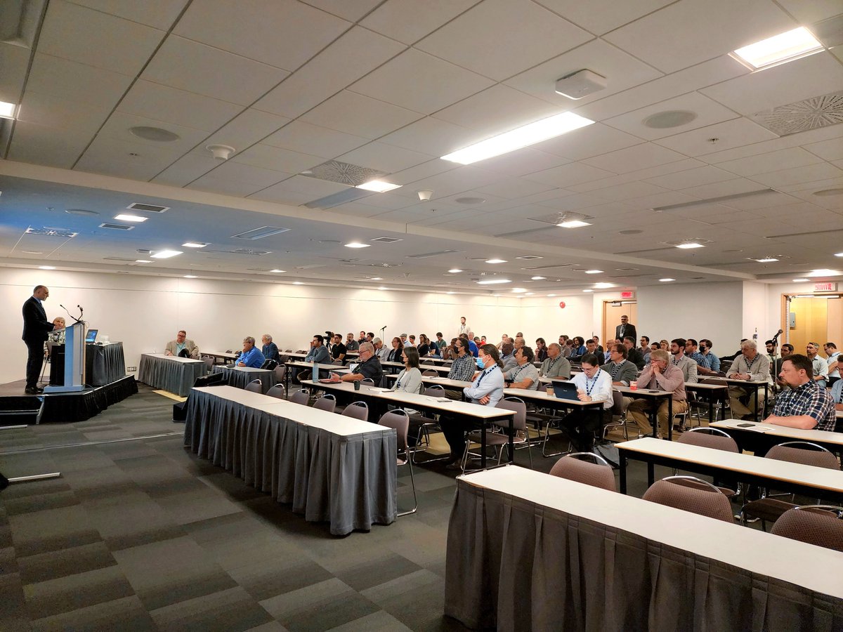 RsCanadian's tweet photo. The #ICAGCSRS2022 officially started by a great speech from the presedent of @CRSS__SCT Ahmed Shaker on #crss_sct achievements in the last two years of pandemic.
#gischat 
#csrs2022
#canada
#Quebec 
#geoai
#geoscience 
#agro
#geospatial 
#satellite 
#Space https://t.co/Ye1Ufbmzws