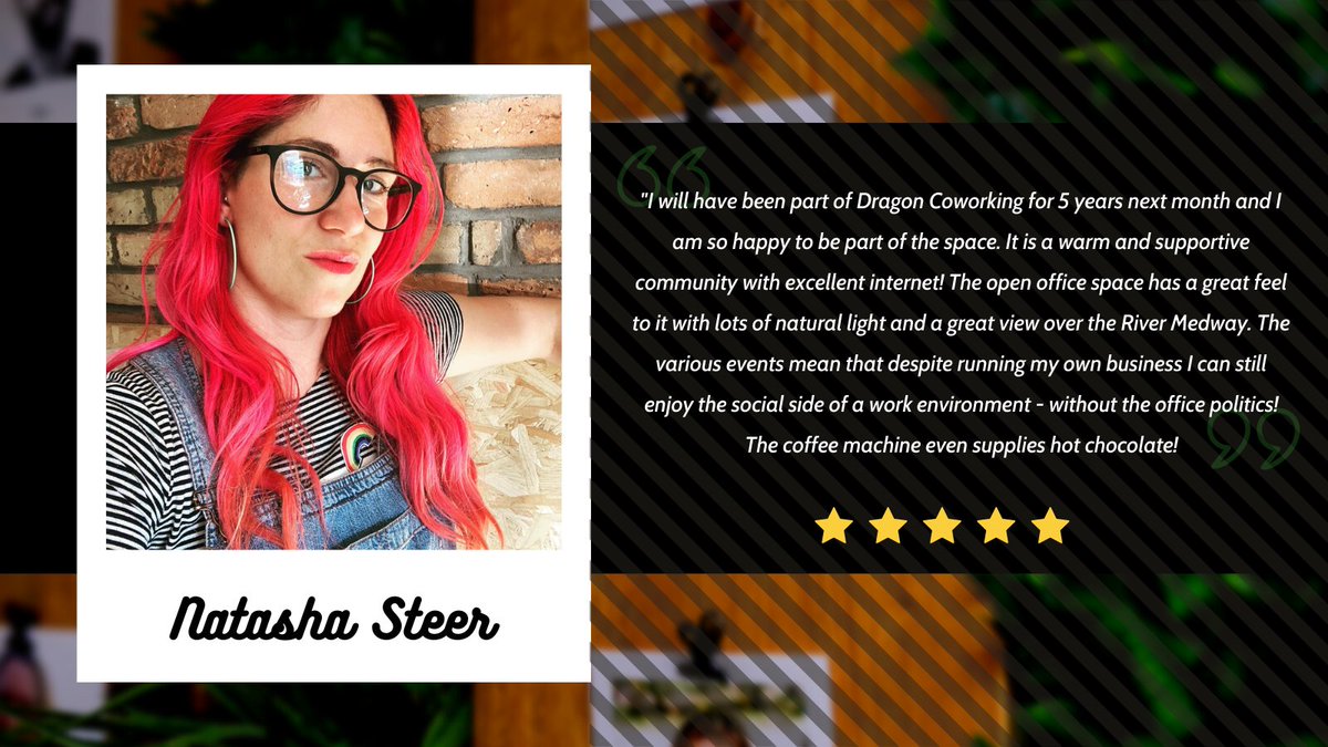 Dragoncoworking's tweet image. Thank you for the incredible review Natasha!
#Dragoncoworking #coworkers #rochesterkent #review #testimonial