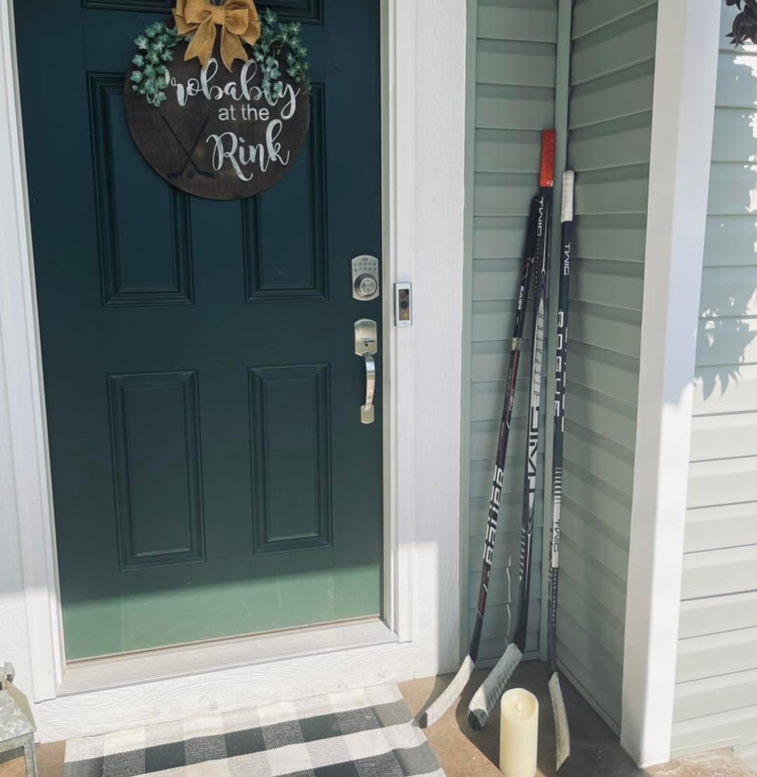 Tonight we remember Kendall Johnson, a former Chesterfield Lady Falcon who tragically lost her life yesterday in a horrific boating accident. Our deepest condolences go out to Kendall’s family, friends and teammates past and present. #SticksOut #SticksOutForKendall