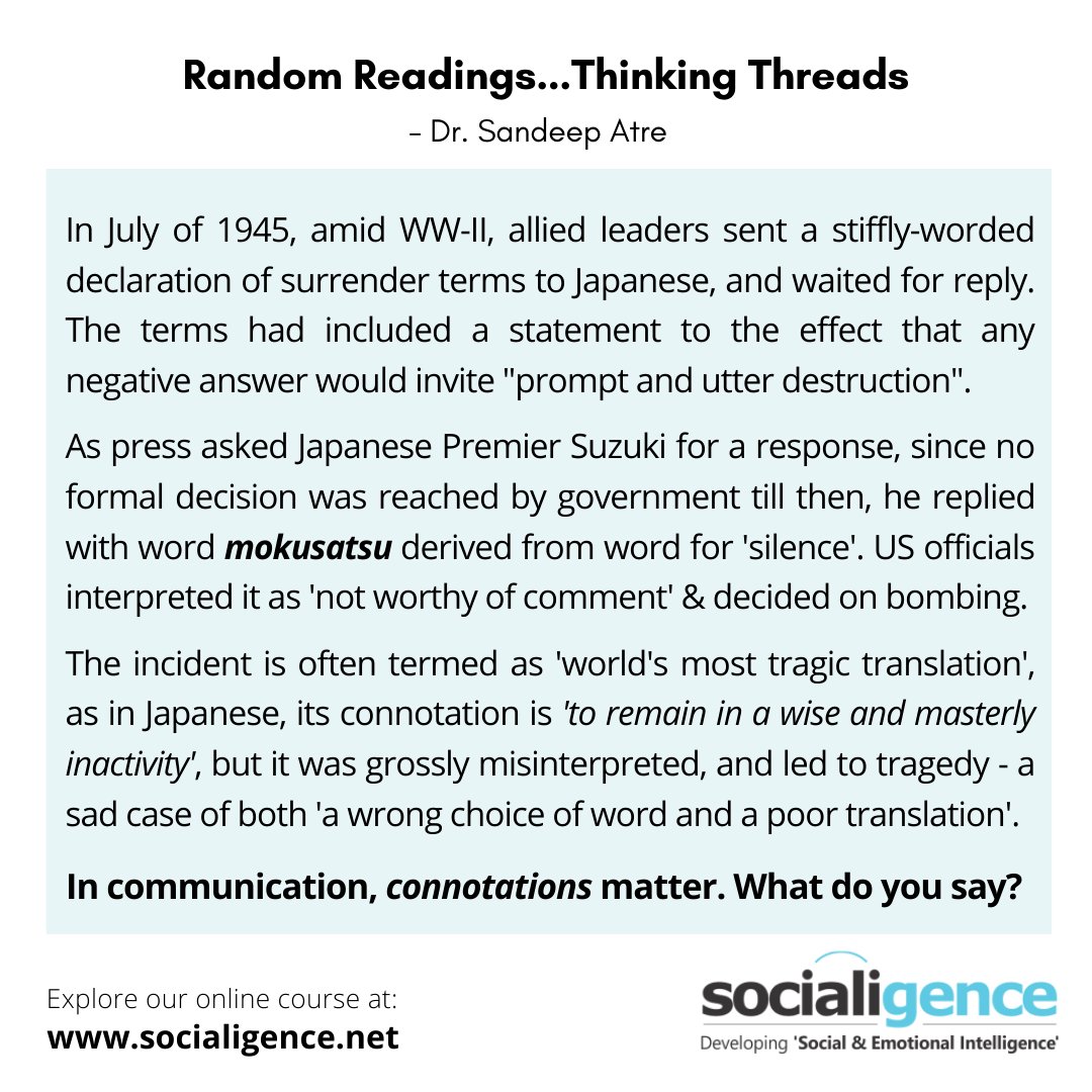 socialigence's tweet photo. Read...reflect...respond...
.
.
.
.
#Psychology #thoughtsforlife #drsandeepatre #socialigence #randomreadings https://t.co/TebmlirMjm