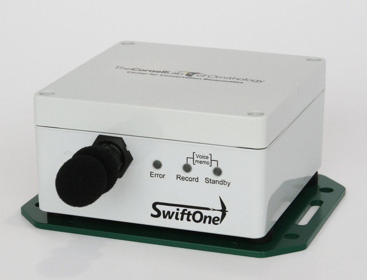 CornellSounds's tweet photo. The Quick Start guide for SwiftOne passive acoustic recording units are now online.  Thanks to @sadjuri for putting this together. #swiftone #TheYangCenter 

https://t.co/flpLCOYBMc https://t.co/LQECYuJzVt