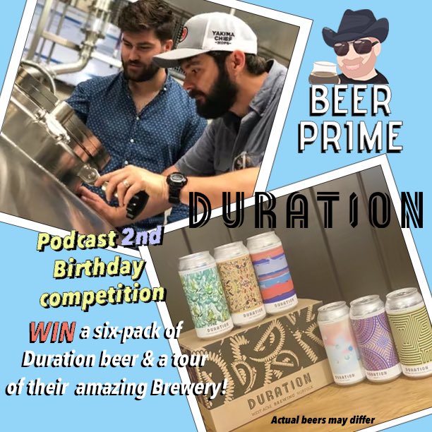 FREE BEER time! The lovely people at <a href="/DurationBeer/">Duration Brewing | Norfolk, UK</a> are giving away a 6-pack of their awesome beer + a brewery tour to celebrate Beer Prime’s 2nd birthday!
Like + retweet this post &amp; make sure you’re following BOTH Beer Prime &amp; Duration to be in the draw, which will be on 19 July.